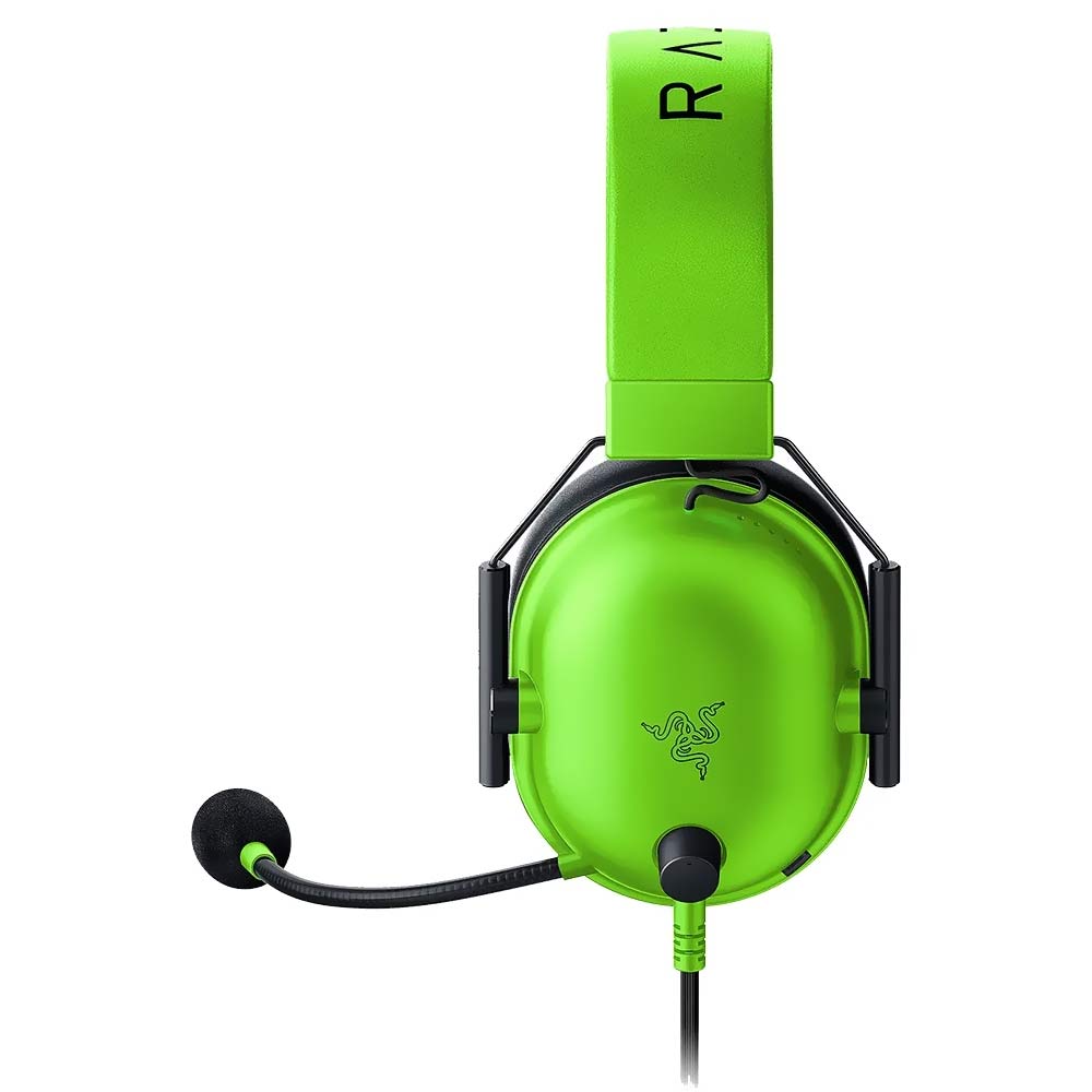 Auricular Gamer Razer Blackshark V2 X Con Cable - Negro Verde (RZ04-03240600-R3U1)