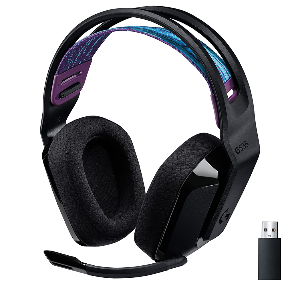 Auricular Gamer Logitech G535 Lightspeed Wireless - Negro (981-000971)