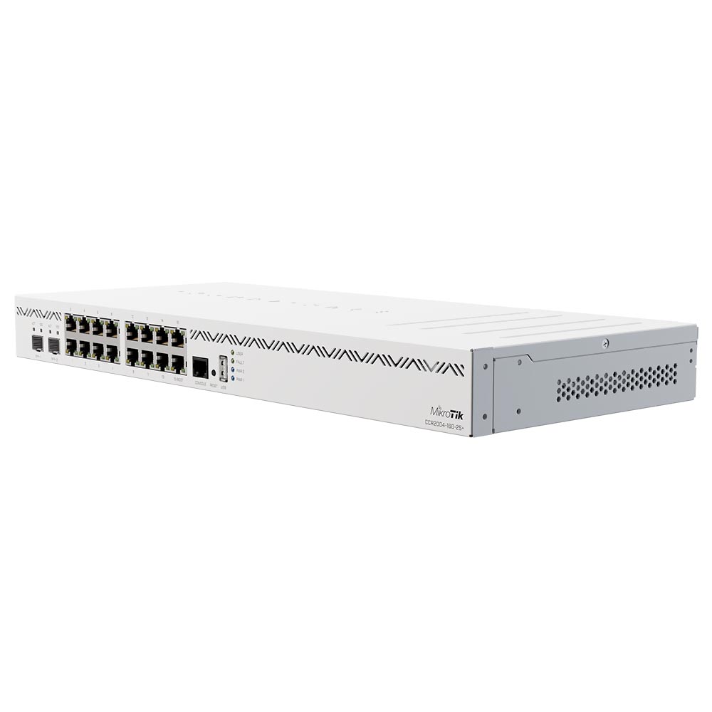 Switch Mikrotik Routerboard CCR2004-16G-2S+ Blanco