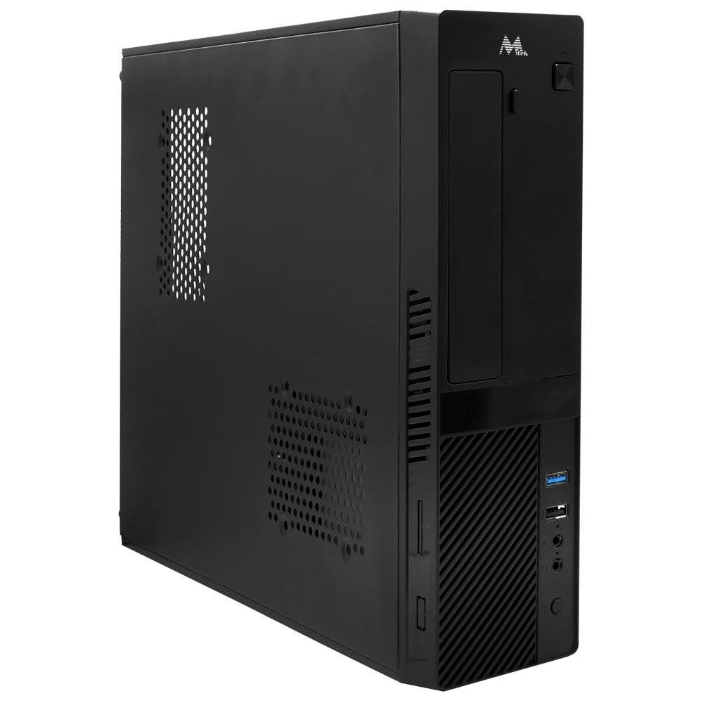 Gabinete Mtek MK309 Mini ITX Fuente 200W Negro