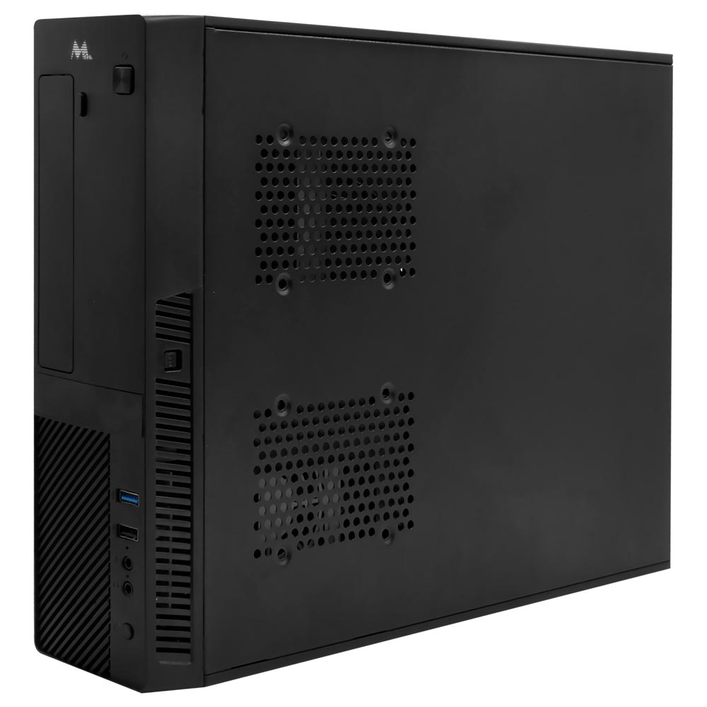 Gabinete Mtek MK309 Mini ITX Fuente 200W Negro