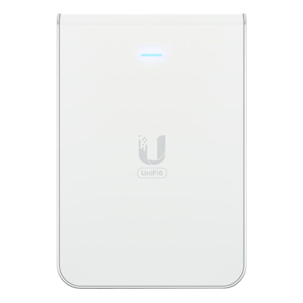 Router UBNT U6-IW Unifi AP AC 4x4 Mimo Wi-Fi 6 Dual Band 5.9 DBI 2.4GHz 5GHz Blanco