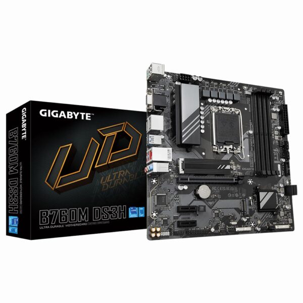 Placa Madre Gigabyte B760M DS3H Socket LGA 1700 VGA DDR5