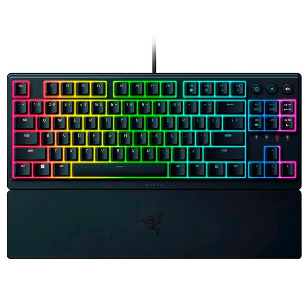 Teclado Gamer Razer Ornata V3 Tenkeyless USB RGB Inglés Negro (RZ03-04880200-R3U1)