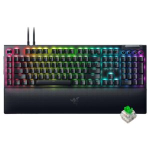 Teclado Gamer Mecánico Razer Blackwidow V4 Pro USB RGB Inglés Negro (RZ03-04680200-R3U1)
