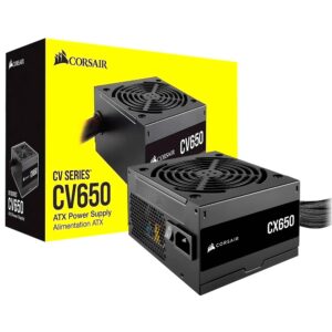 Fuente de Alimentación Corsair CX650 650W ATX No Modular 80 Plus Bronze - CP-9020278-NA