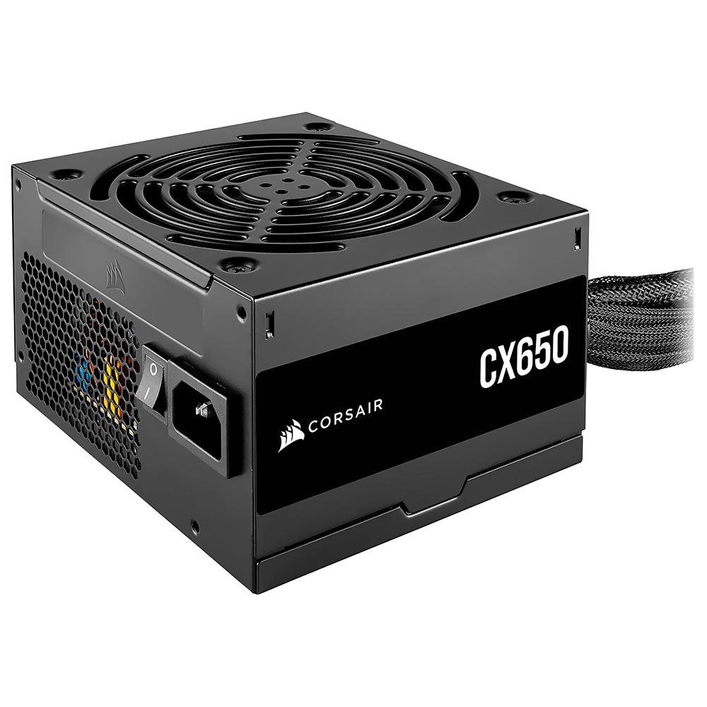 Fuente de Alimentación Corsair CX650 650W ATX No Modular 80 Plus Bronze - CP-9020278-NA