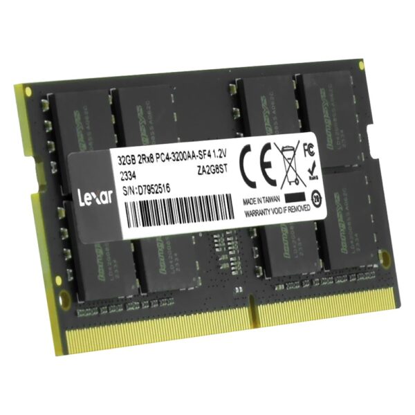 Memoria RAM Notebook Lexar DDR4 32GB 3200MHz LD4AS032G-B3200GSST