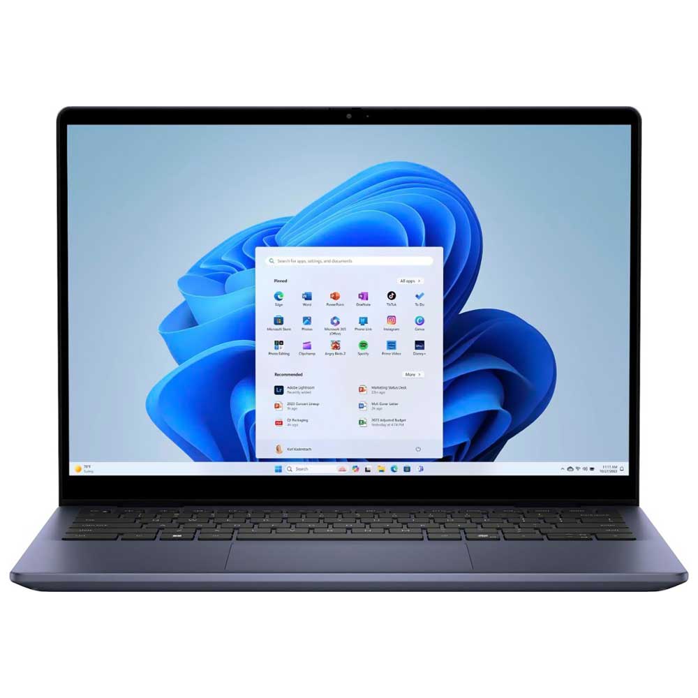 Notebook Dell Inspiron 14 I7445-5333BLU-PUS AMD Ryzen 5 8640HS Pantalla Touch Full HD+ 14" 8GB de RAM 512GB SSD