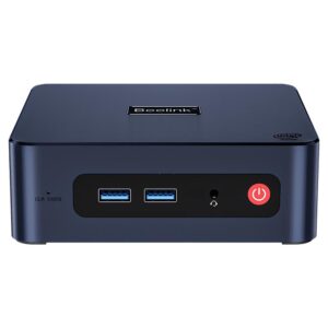 Mini PC Beelink Mini S Intel Celeron N5095 de 2.0GHz 8GB de RAM 128GB SSD Azul