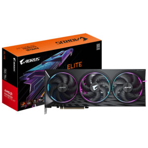 Tarjeta de Video Gigabyte AORUS Elite OC 16 GB Radeon RX9070 XT GDDR6 - GV-R9070XTAORUS E-16GD