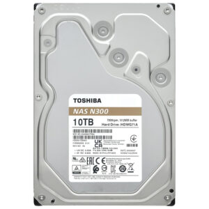 HDD Toshiba 10TB N300 Nas Pro 3.5" SATA 3 7200RPM HDDWG71AXZSTB