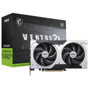 Tarjeta de Video MSI Ventus 2X Plus 8GB GeForce RTX5060TI GDDR7 - 912-V536-051