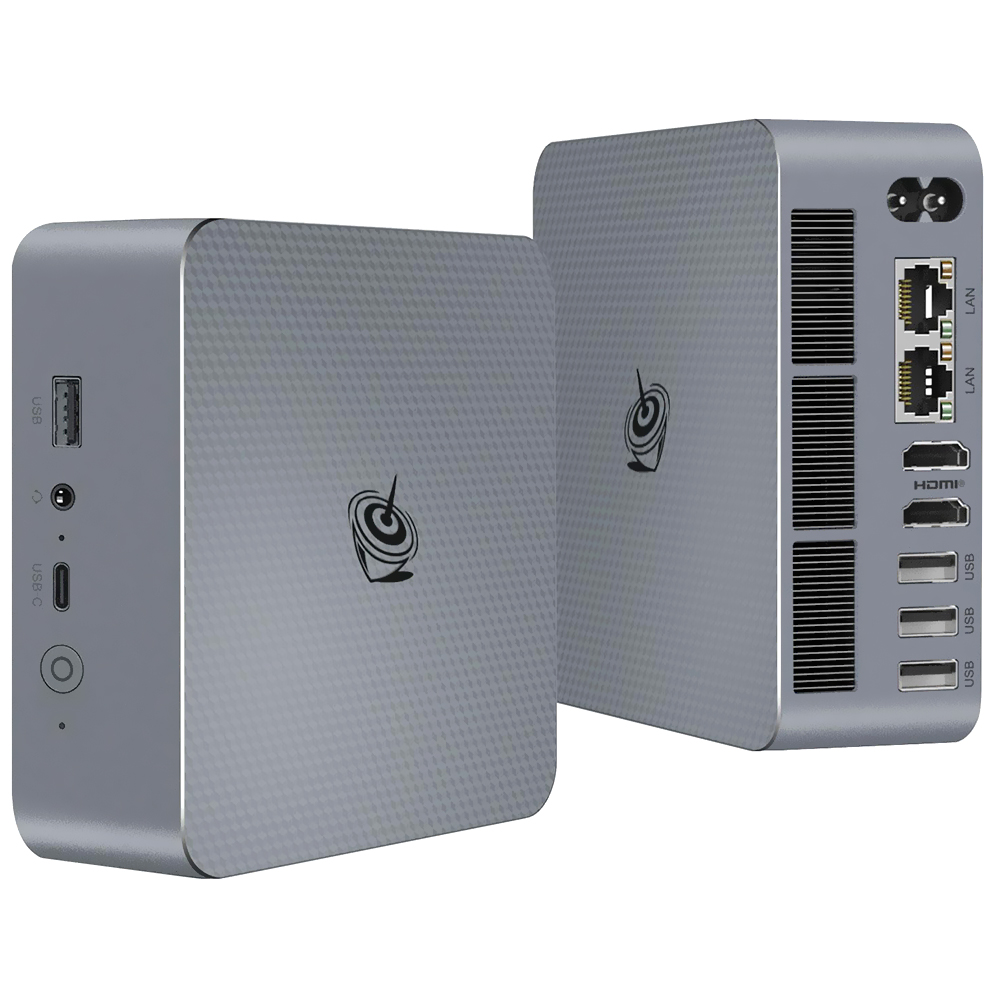 Mini PC Beelink EQI12 Intel Core i3 1220P de 1.5GHz 16GB de RAM 500GB SSD - Milky Gris