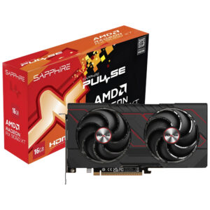 Tarjeta de Video Sapphire Gaming Pulse OC 16GB Radeon RX9060 XT GDDR6 - 11350-03-20G