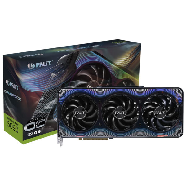 Tarjeta de Video Palit GameRock OC 32GB GeForce RTX5090 GDDR7 - NE75090S19R5-GB2020G