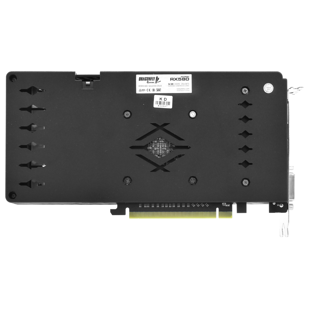 Tarjeta de Video Keepdata Dragonfly 16GB Radeon RX580 GDDR5 - KDRX580-16GD5B/256B