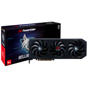 Tarjeta de Video PowerColor Hellbound 16GB Radeon RX9070 XT GDDR6 - RX9070XT 16G-L/OC