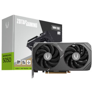 Tarjeta de Video Zotac Gaming Twin Edge OC 8GB GeForce RTX5050 GDDR6 - ZT-B50500H-10M