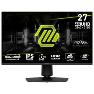 Monitor Gamer MSI Mag 275UPD E14 27" 4K Ultra HD IPS 144Hz 1Ms Negro
