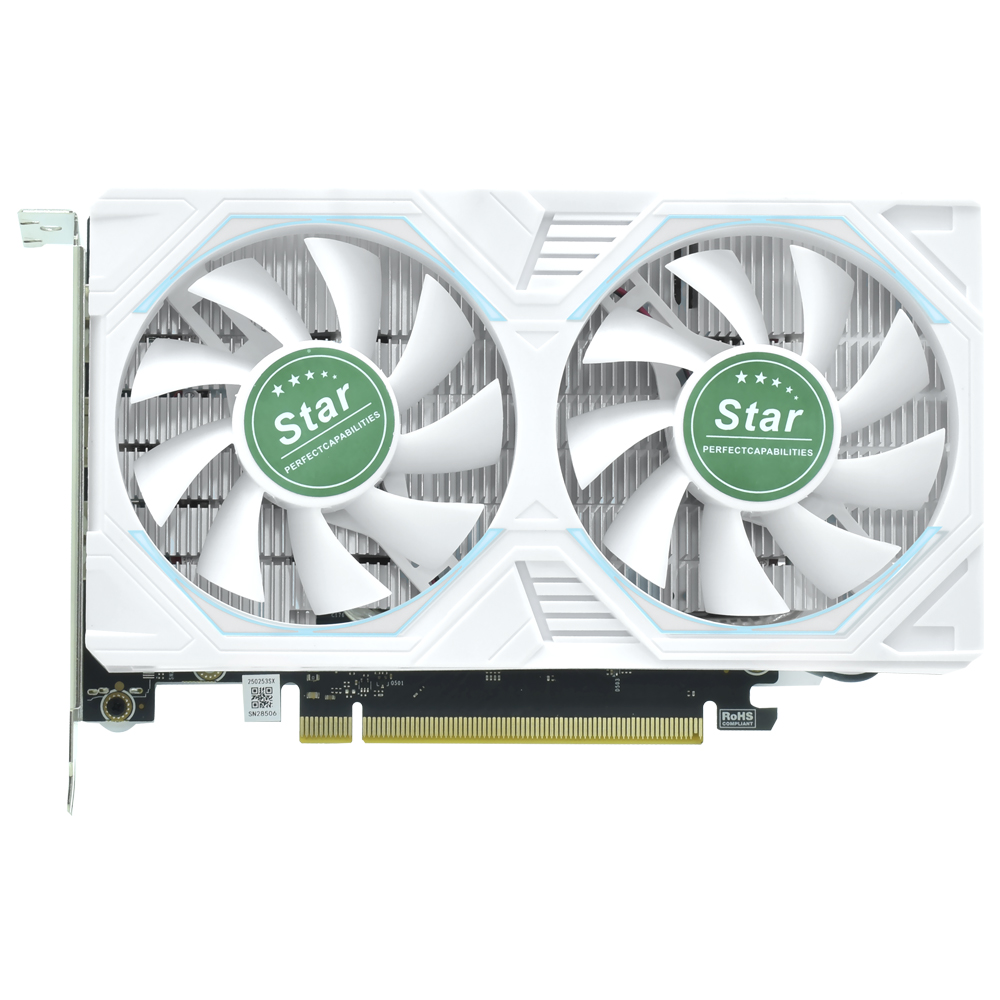 Tarjeta de Video Star White 6GB GeForce RTX4050M GDDR7 - Blanco (STAR-RTX4050M)