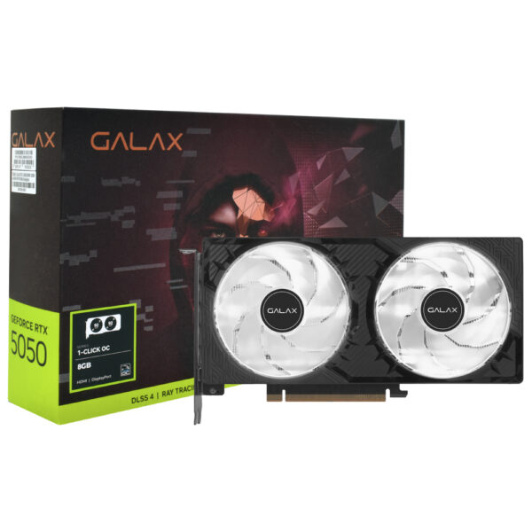 Tarjeta de Video Galax 1-Click OC 8GB GeForce RTX5050 GDDR6 - 55NSL8MHDCHD
