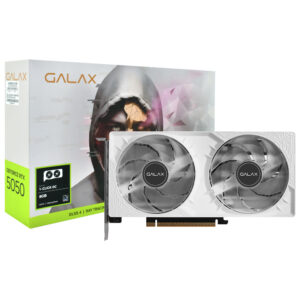 Tarjeta de Video Galax 1-Click OC White 8GB GeForce RTX5050 GDDR6 - Blanco (55NSL8MHCZBS)