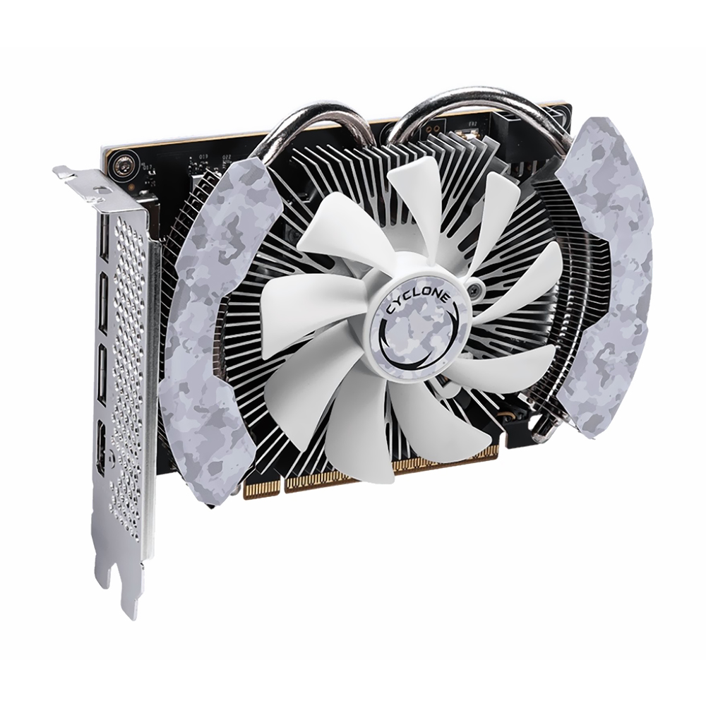 Tarjeta de Video MSI Cyclone OC 8GB GeForce RTX5060 GDDR7 - Blanco (912-V812-205)