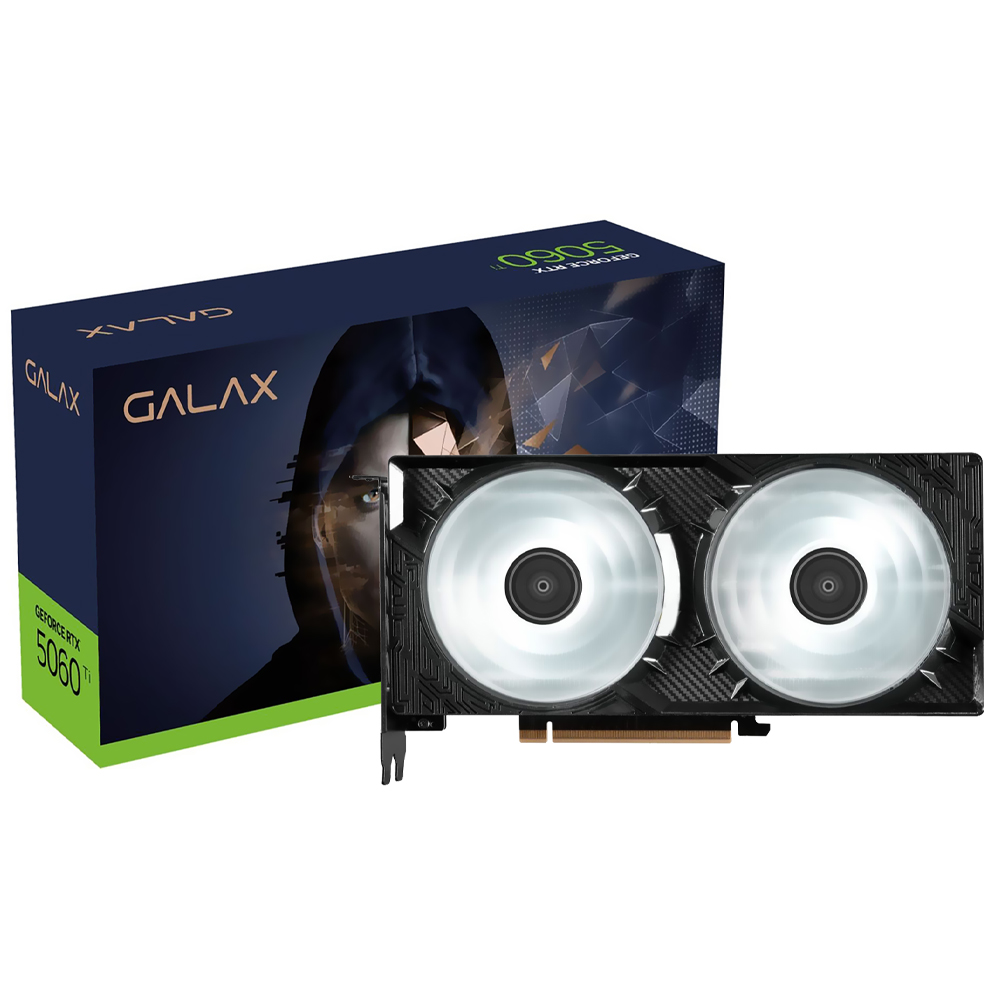Tarjeta de Video Galax 1-Click OC 16GB GeForce RTX5060TI GDDR7 - 56IZN8MDCPOC