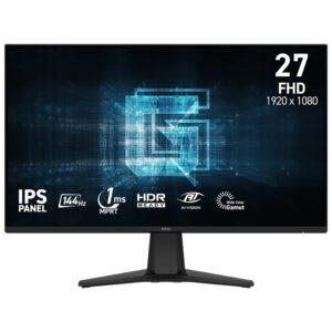 Monitor Gamer MSI G275L E14 27" Full HD IPS 144Hz 1Ms Negro