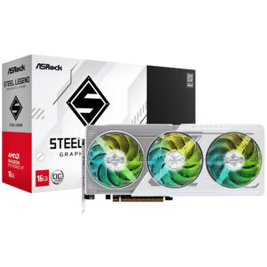 Tarjeta de Video ASRock OC Steel Legend 16GB Radeon RX9060 XT GDDR6 - 90-GA5JZZ-00UANZ