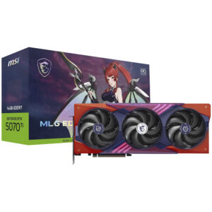 Tarjeta de Video MSI MLG Edition OC 16GB GeForce RTX5070TI GDDR7 - 912-V531-602
