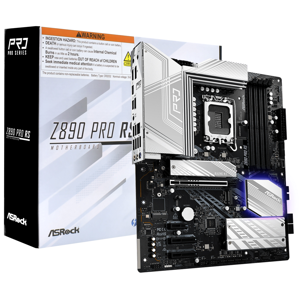 Placa Madre ASRock Z890 Pro RS Socket LGA 1851 DDR5