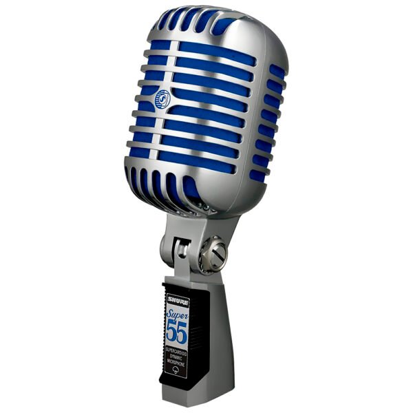 Micrófono Shure Super 55 Vocal SuperCardioid Dynamic - Plata