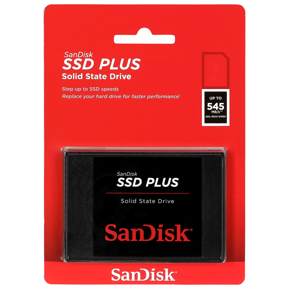 SSD SanDisk 500GB G28 Plus 2.5" SATA 3 - SDSSDA-500G-G28