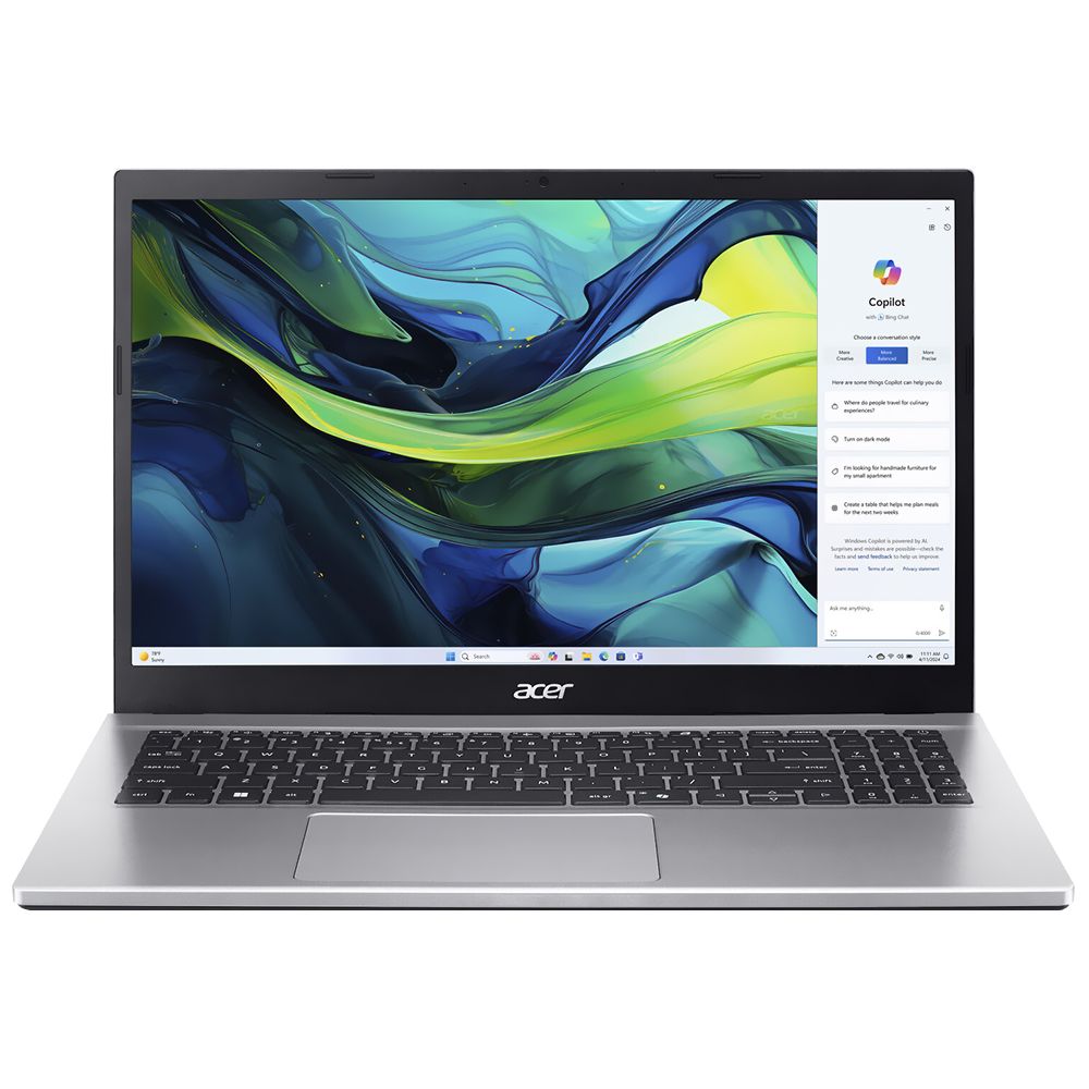 Notebook Acer Aspire Go 15 AG15-42P-R1R7 AMD Ryzen 7 5825U Pantalla Full HD 15.6" 32GB de RAM 1TB SSD Win11Home