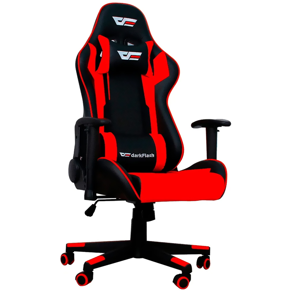Silla Gamer DarkFlash RC350 SE Rojo Negro