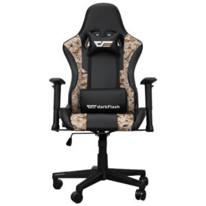 Silla Gamer DarkFlash RC400 - Army Verde