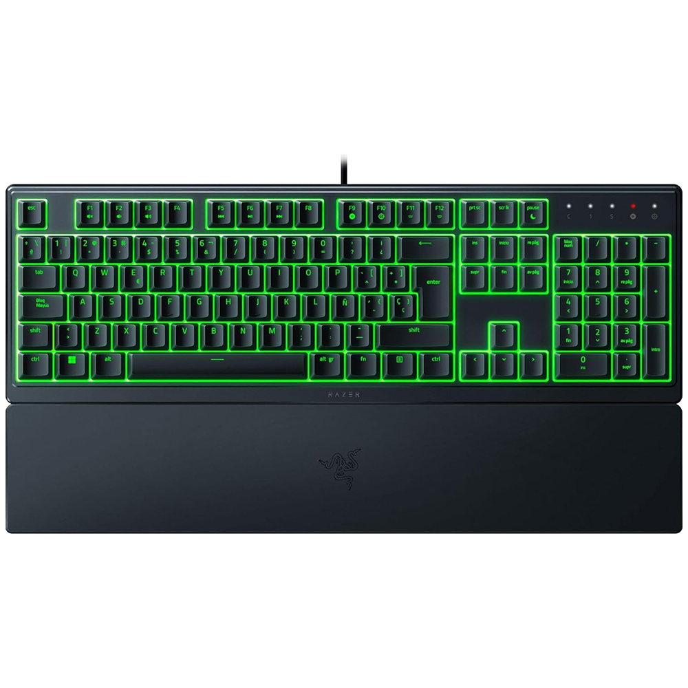 Teclado Gamer Razer Ornata V3 X USB RGB Español Negro (RZ03-04471100-R311)