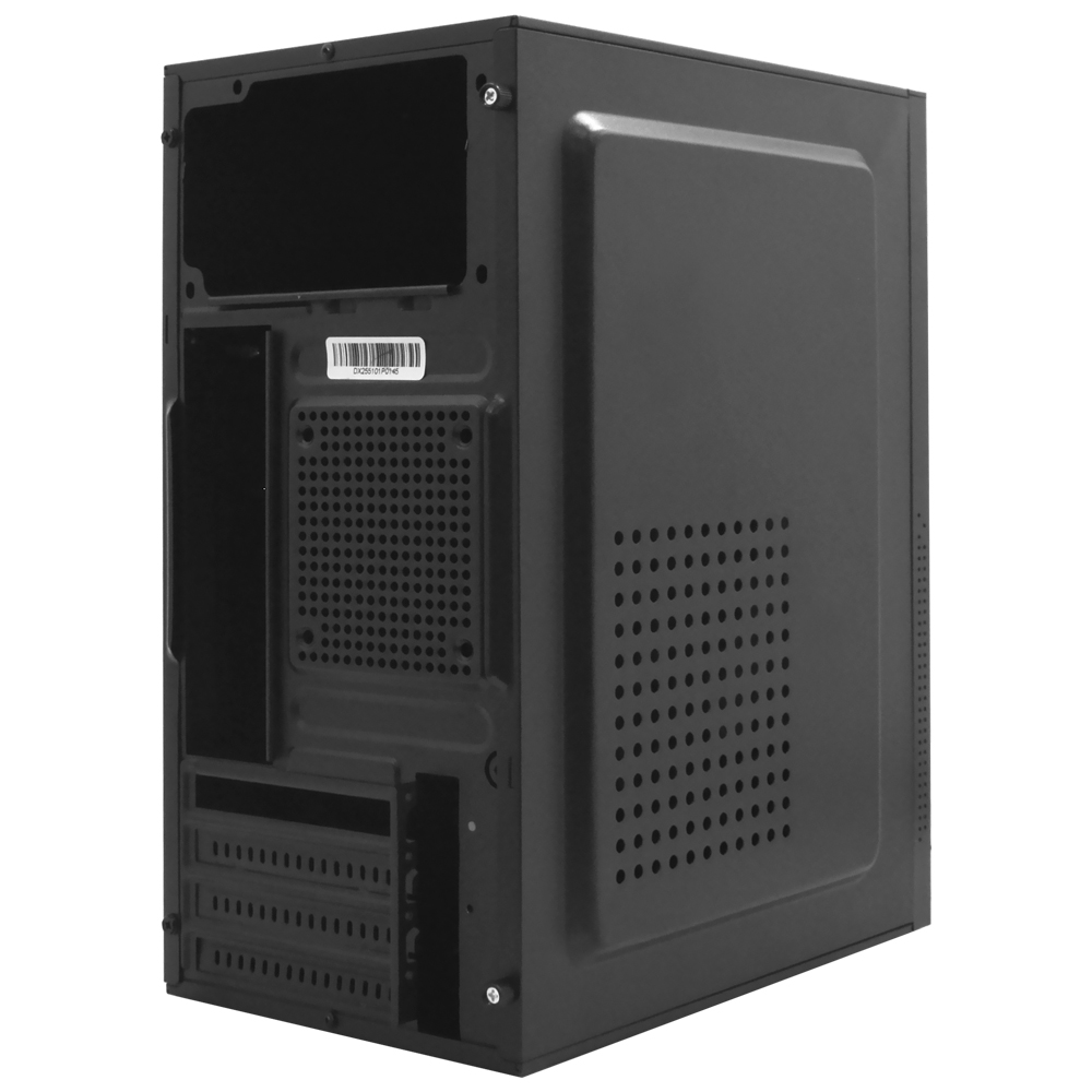 Gabinete Kit Duex DX255-10 Mouse Teclado Portugués Negro