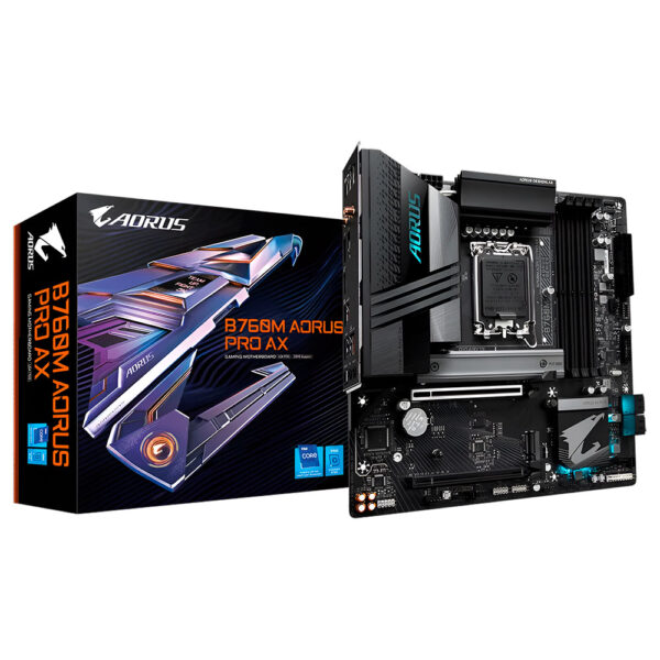 Placa Madre Gigabyte B760M AORUS Pro AX Socket LGA 1700 DDR5