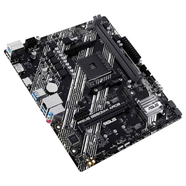 Placa Madre ASUS Prime B550M-K ARGB Socket AM4 DDR4