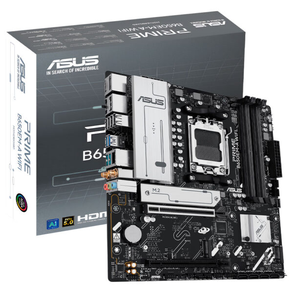 Placa Madre ASUS B650EM-A Wi-Fi Socket AM5 DDR5