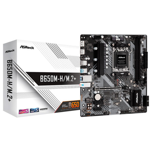 Placa Madre ASRock B650M-H M.2+ Socket AM5 DDR5