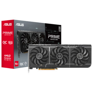 Tarjeta de Video ASUS Prime OC GTIII 16GB Radeon RX9070 GDDR6 - PRIME-RX9070-O16G