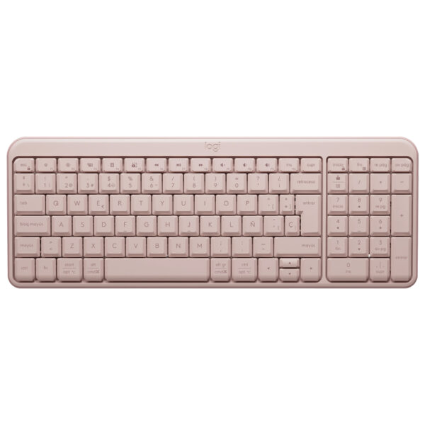 Teclado Logitech K250 Wireless Español - Rosa (920-013447)