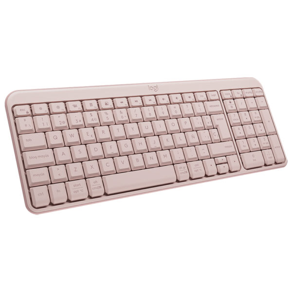 Teclado Logitech K250 Wireless Español - Rosa (920-013447)