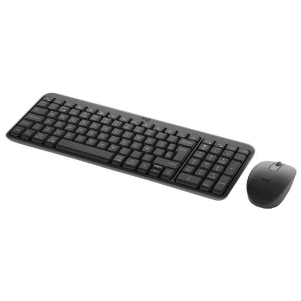 Teclado + Mouse Logitech MK250 Wireless Español Gris Negro (920-013513)