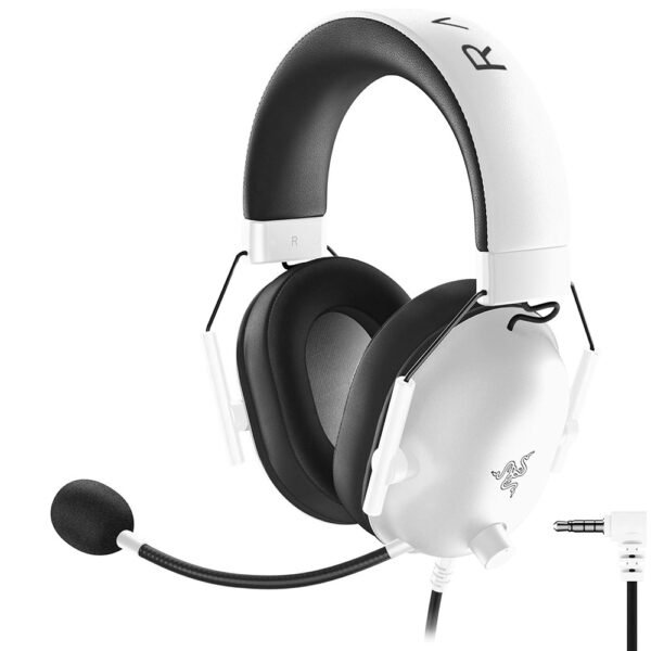 Auricular Gamer Razer BlackShark V2 X White Edition  Con cable - Blanco (RZ04-03241500-R3U1)