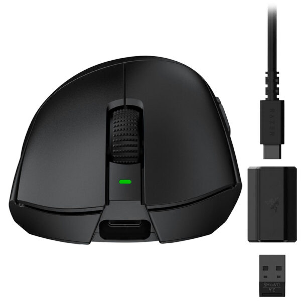 Mouse Gamer Razer Deathadder V3 HyperSpeed Wireless Negro (RZ01-05140100-R3U1)